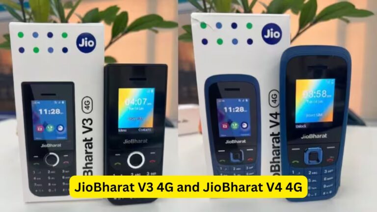 JioBharat V3 4G and JioBharat V4 4G